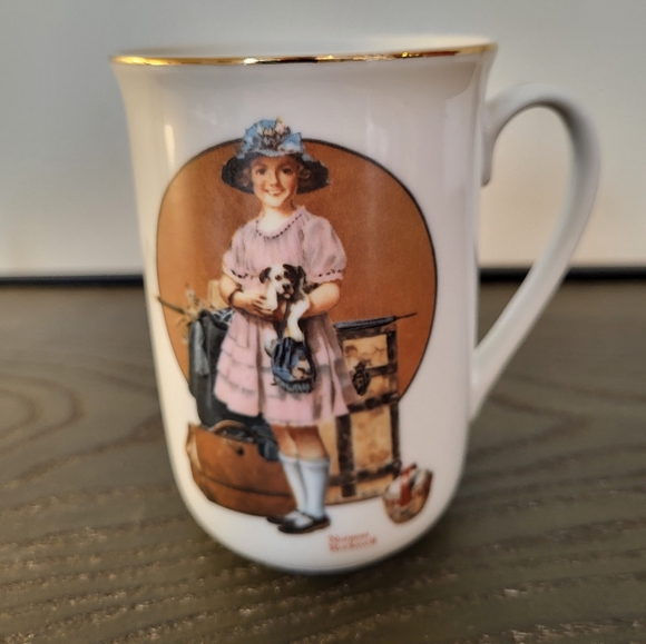 1981 Norman Rockwell Mug - Picture 1 of 4